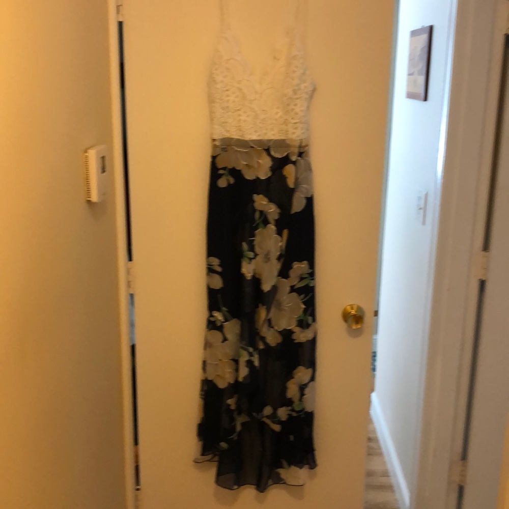 Spaghetti strap dress.